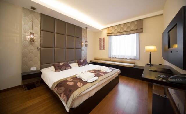 Tweeperoonskamer van Hotel Continental in Budapest