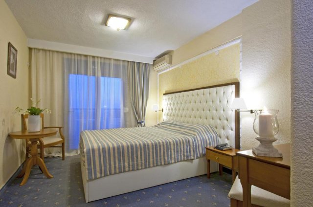 Tweepersoonskamer van Hotel en Spa Secret Paradise op Chalkidiki