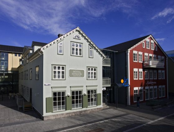 Voorkant Hotel Reykjavik Centrum