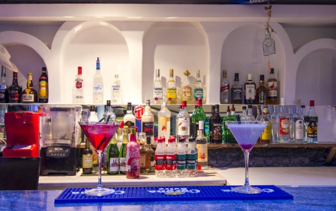 Bar van Hotel Villa Olympia op Santorini