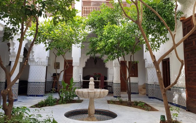 Binnentuin van Riad Ben Youssef