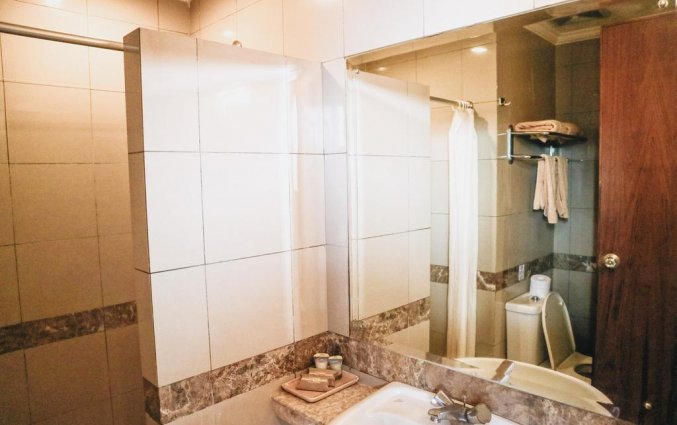 Tweepersoonskamer van Hotel Kuta Lagoon Resort op Bali