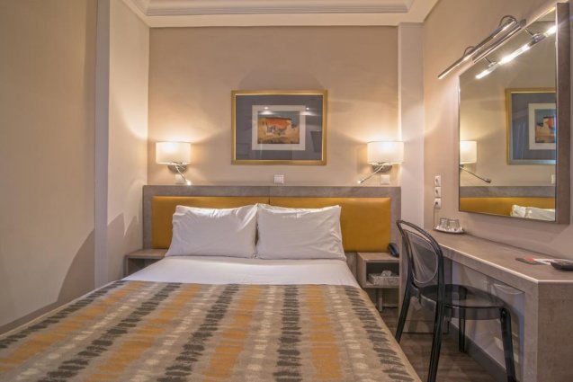 Tweepersoonskamer van Hotel Best Western Museum in Athene