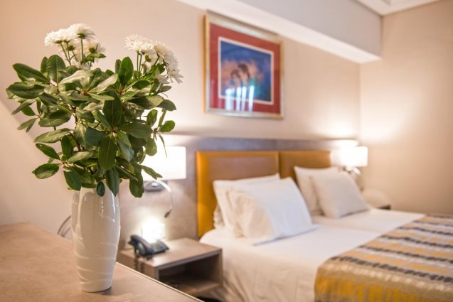 Tweepersoonskamer van Hotel Best Western Museum in Athene