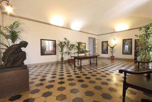 Lobby van Hotel Annalena in Florence