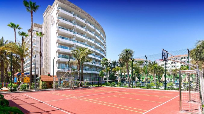 Tennisbaan van Hotel Escorial op Gran Canaria