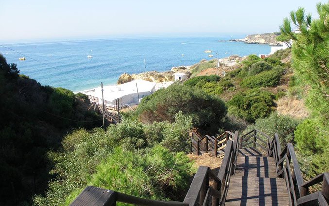 Uitzicht van Appartementen Quinta Pedra Dos Bicos in de Algarve