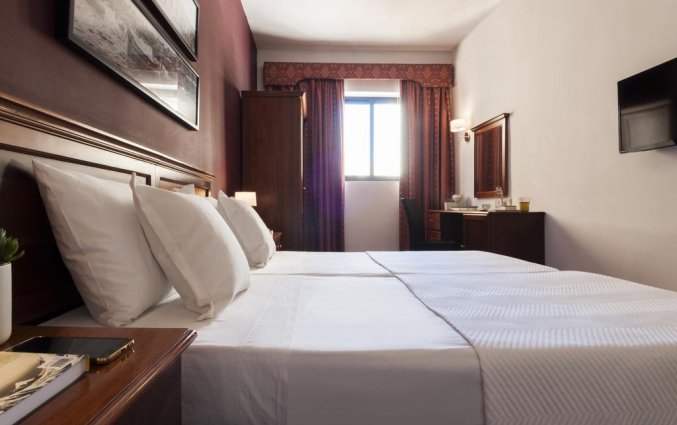 Slaapkamer van hotel Sliema in Malta