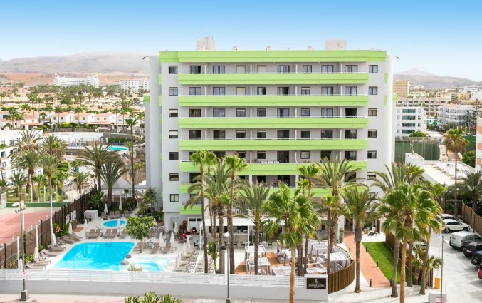 Gebouw van Hotel THe Anamar Suite op Gran Canaria