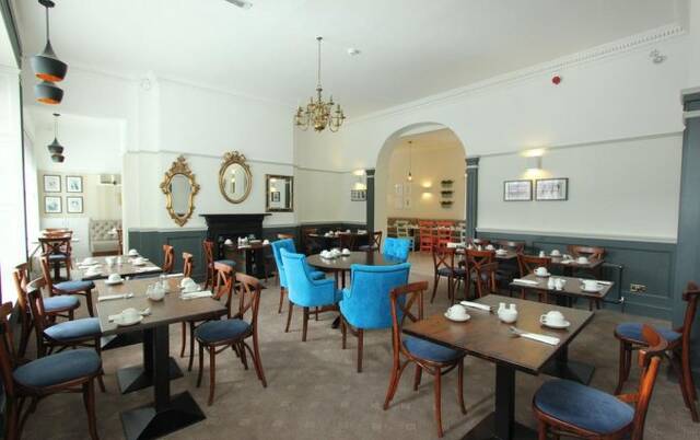 Ontbijtzaal van Hotel Castle in Dublin