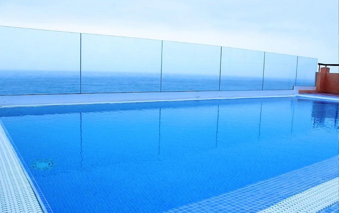 Zwembad met uitzicht op zee van Hotel Marquesa op Tenerife