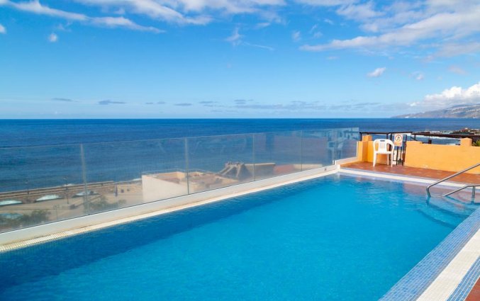 Zwembad met uitzicht van Hotel Marquesa op Tenerife