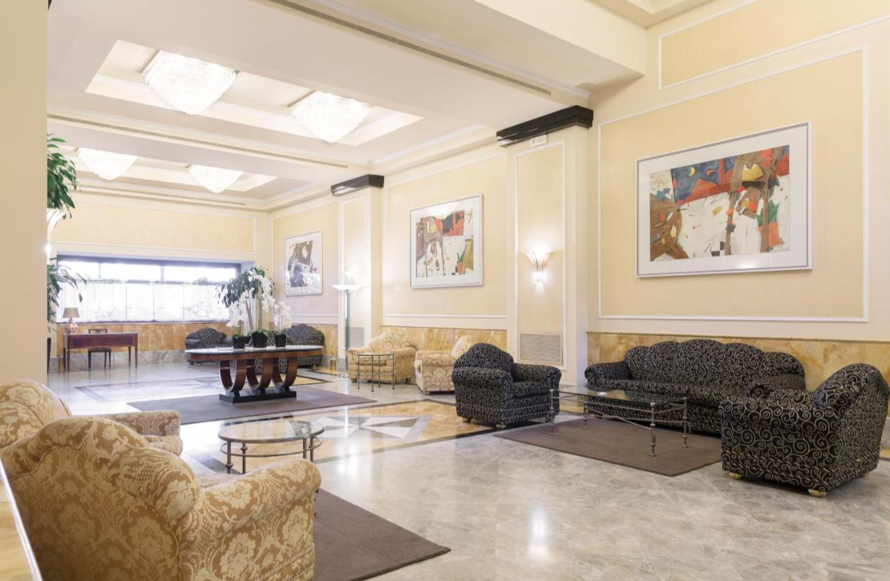 Lobby van Doria Grand Hotel