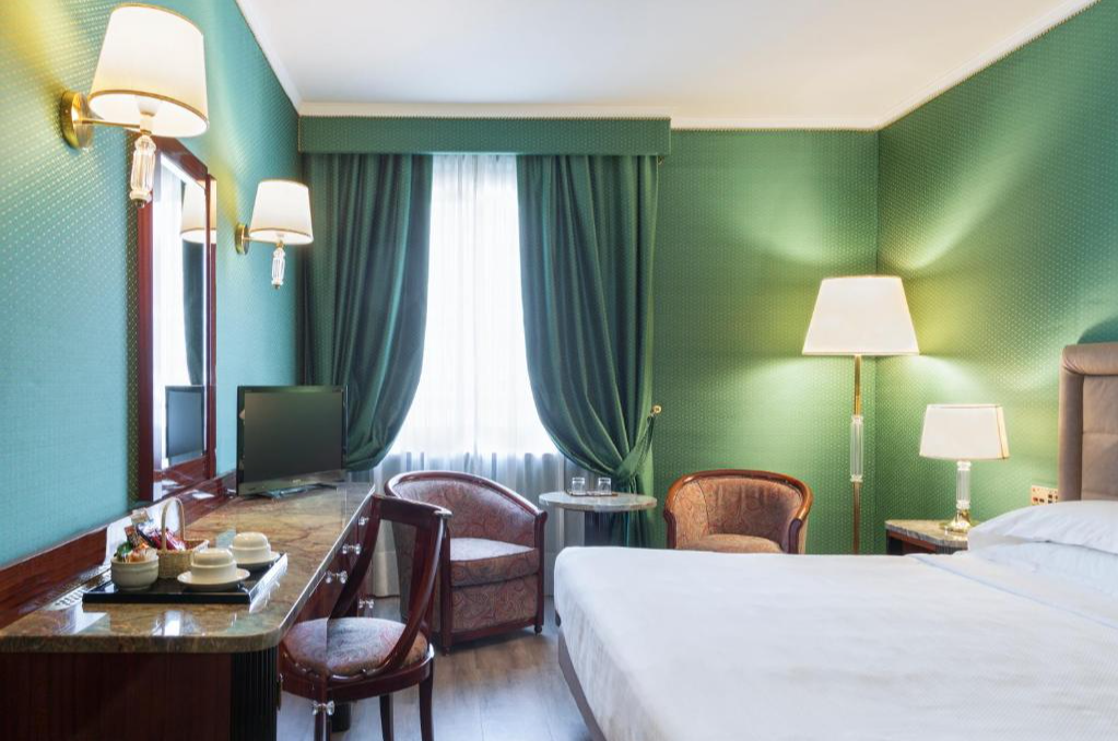 Tweepersoonskamer van Doria Grand Hotel