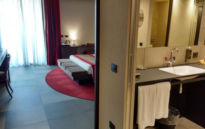 Tweepersoonskamer van Hotel IH Milano Ambasciatori Milaan