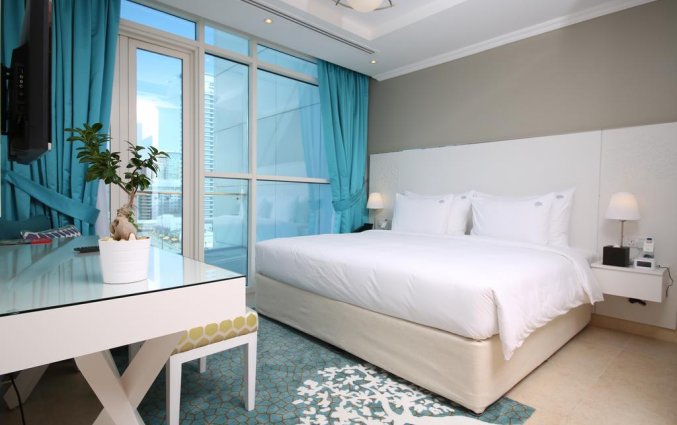 Tweepersoonskamer van Hotel Jannah Marina Bay Suites in Dubai