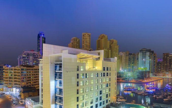 Uitizicht op Hotel Jannah Marina Bay Suites in Dubai