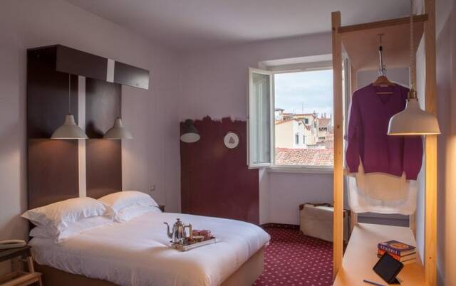 Tweepersoonskamer van Hotel Florence Dome in Florence