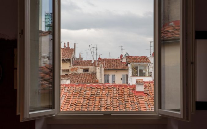 Uitzicht vanuit een tweepersoonskamer van Hotel Florence Dome in Florence