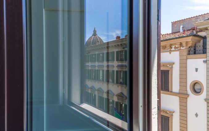 Uitzicht vanuit een tweepersoonskamer van Hotel Florence Dome in Florence