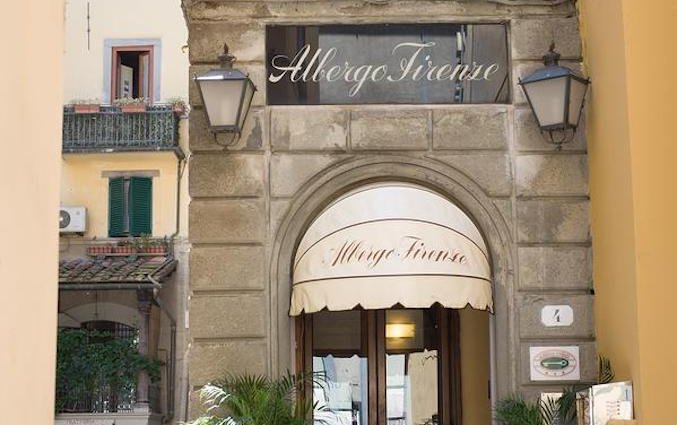 Entree van Hotel Albergo Firenze in Florence