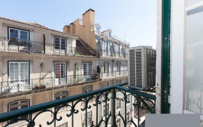 Balkon van Hotel LX Rossio in Lissabon