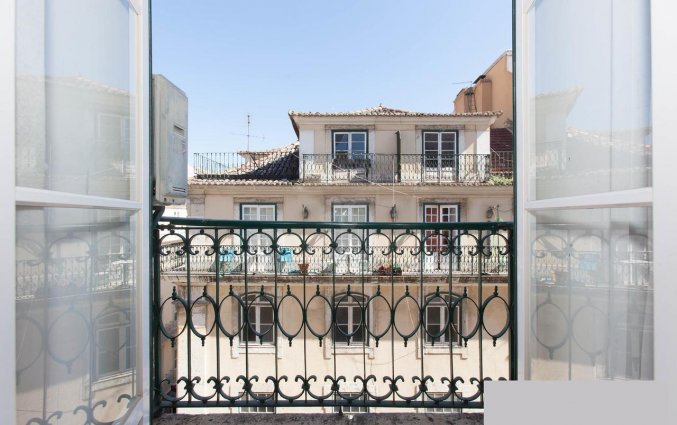 Balkon van Hotel LX Rossio in Lissabon