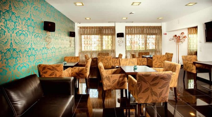 Lounge van Hotel Dom Afonso Henriques in Lissabon