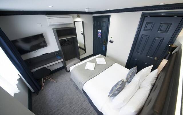 Tweepersoonskamer van Hotel House of Toby in Londen