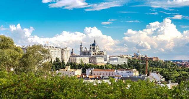 uitzicht Madrid