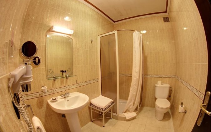 Badkamer van een tweepersoonskamer van Hotel Amani Appart in Marrakech