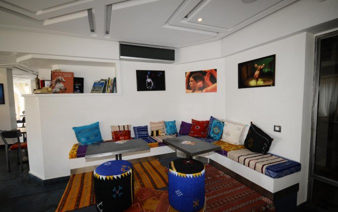 Ontbijtzaal van Hotel Amani Appart in Marrakech
