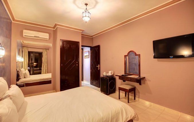 Tweepersoonskamer van Hotel Amani Appart in Marrakech