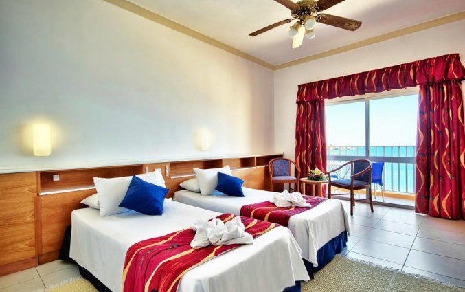 Tweepersoonskamer van hotel Paradise Bay malta